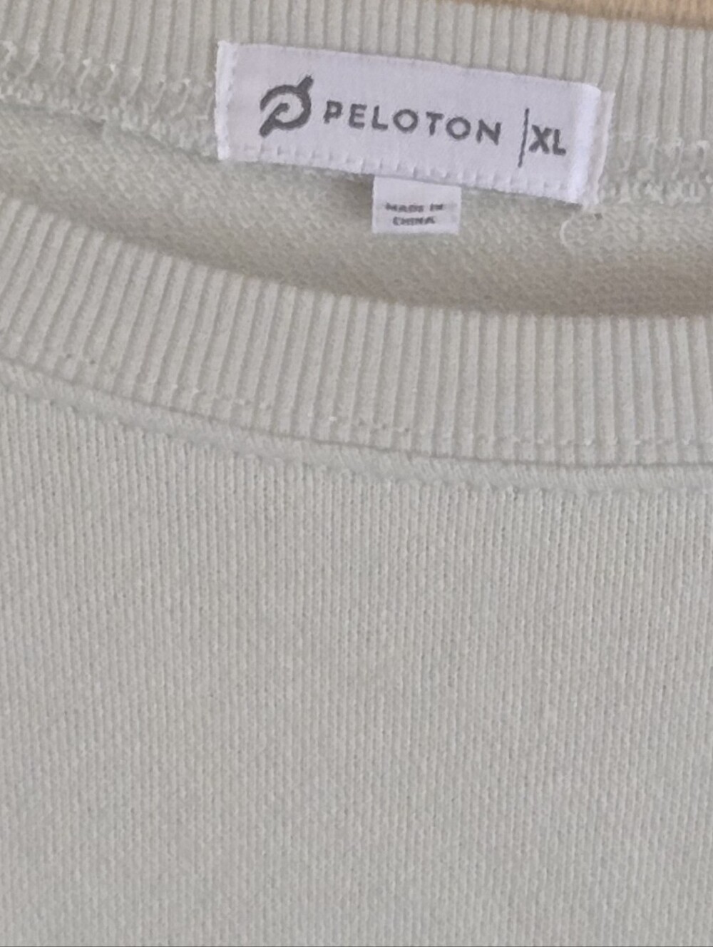Peloton Light Green Pullover Sweatshirt - Picture 4 of 4